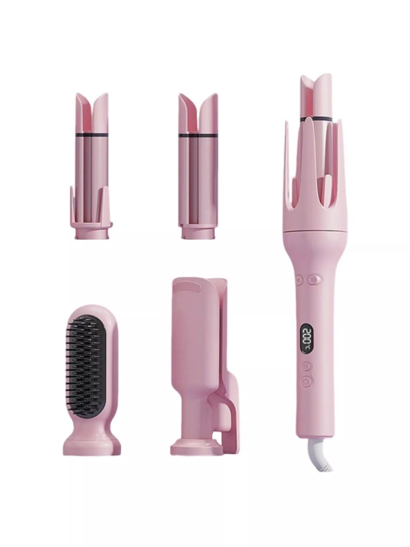 Auto-Rotate Ceramic Curling Iron: Salon-Quality Curls at Home - cas7m