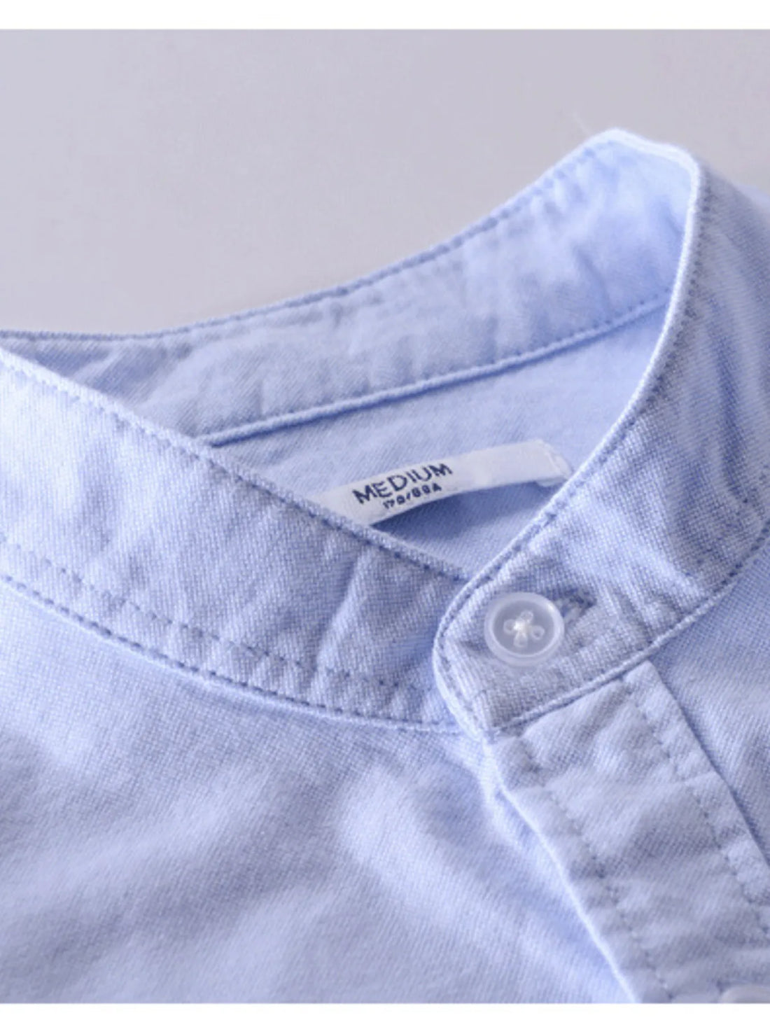 Men's Plus Size Button Up Long Sleeve Shirt - cas7m