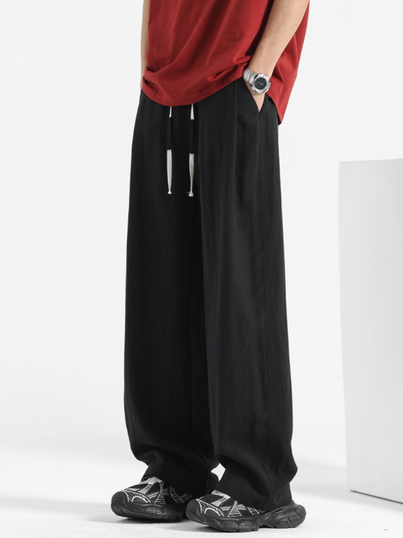 Men's Plus Size Casual Loose Fit Pants - cas7m
