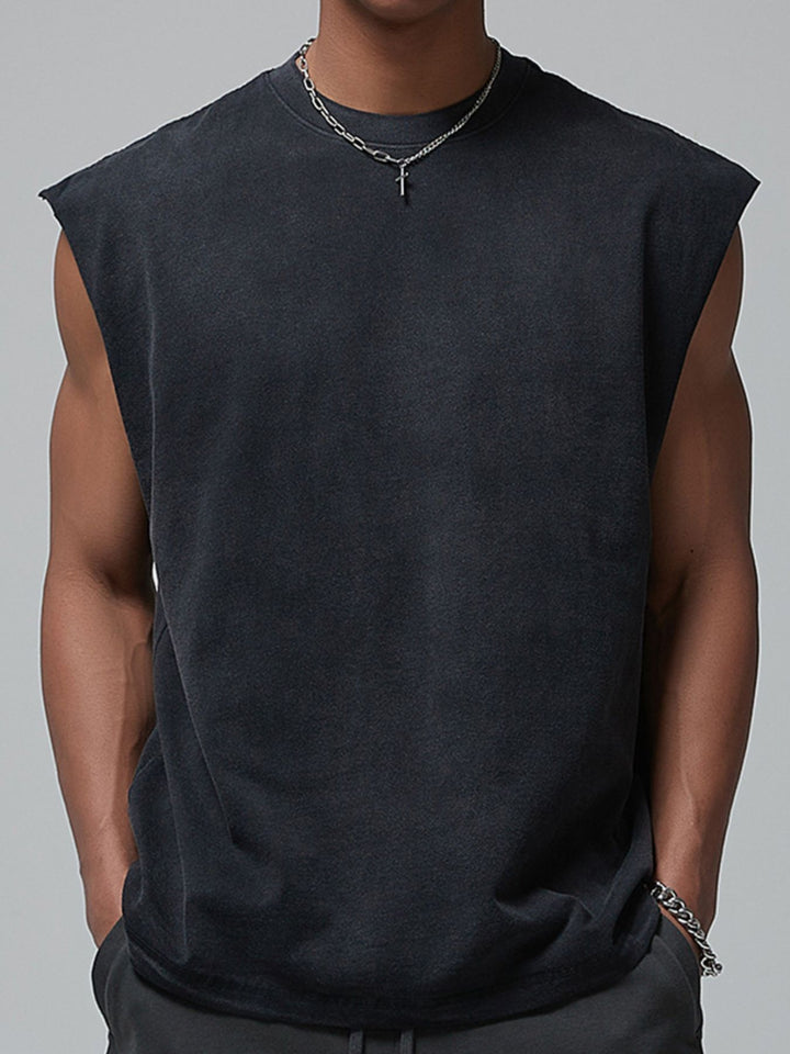 Men's Round Neck Tank - cas7m