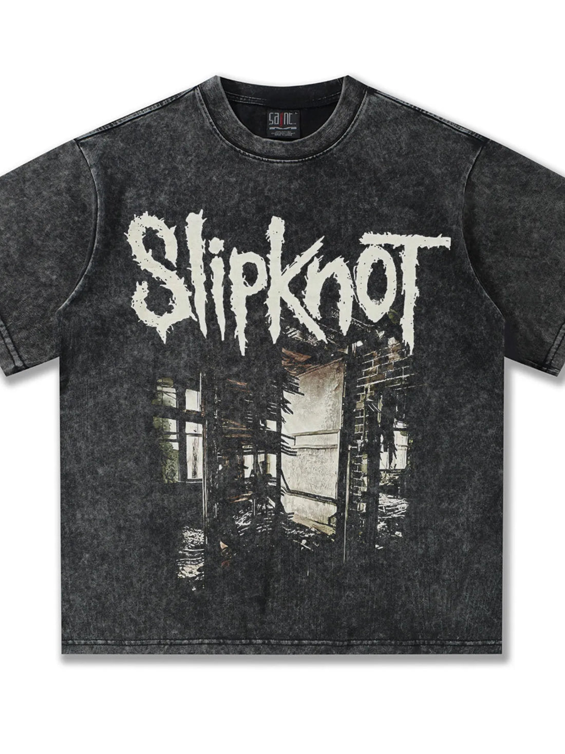 Men's Graphic Round Neck Short Sleeve T-Shirt - cas7m