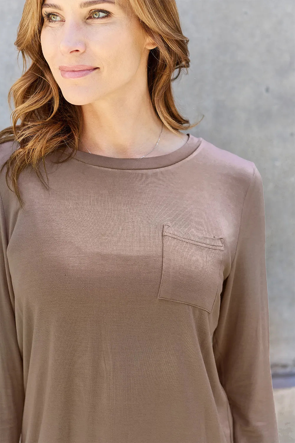 Basic Bae Full Size Round Neck Long Sleeve Top - cas7m