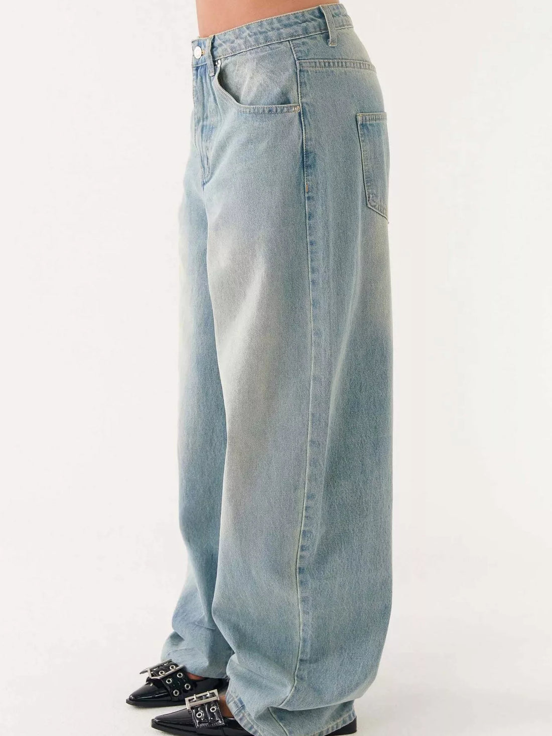 Button Up Denim Jacket and Jeans Set - cas7m
