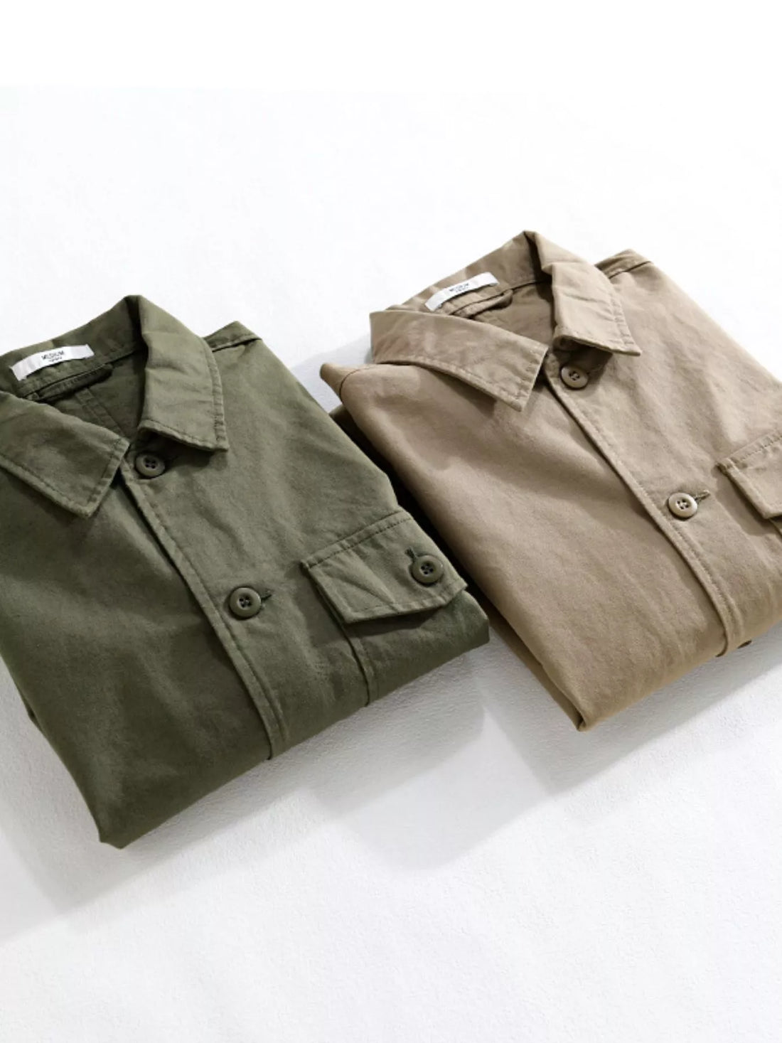 Men's Plus Size Button Up Long Sleeve Shirt - cas7m