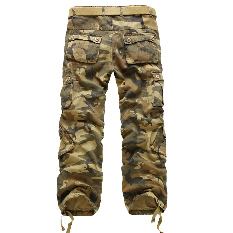 Comfortable Loose Camouflage Multi-Pocket Men's Pants