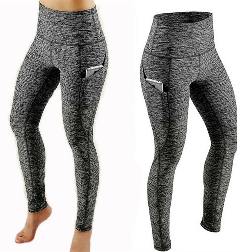 Women Compression Skinny Fitness Leggings Women Stretch Sportswear Casual Leggings Pants with Pocket - cas7m