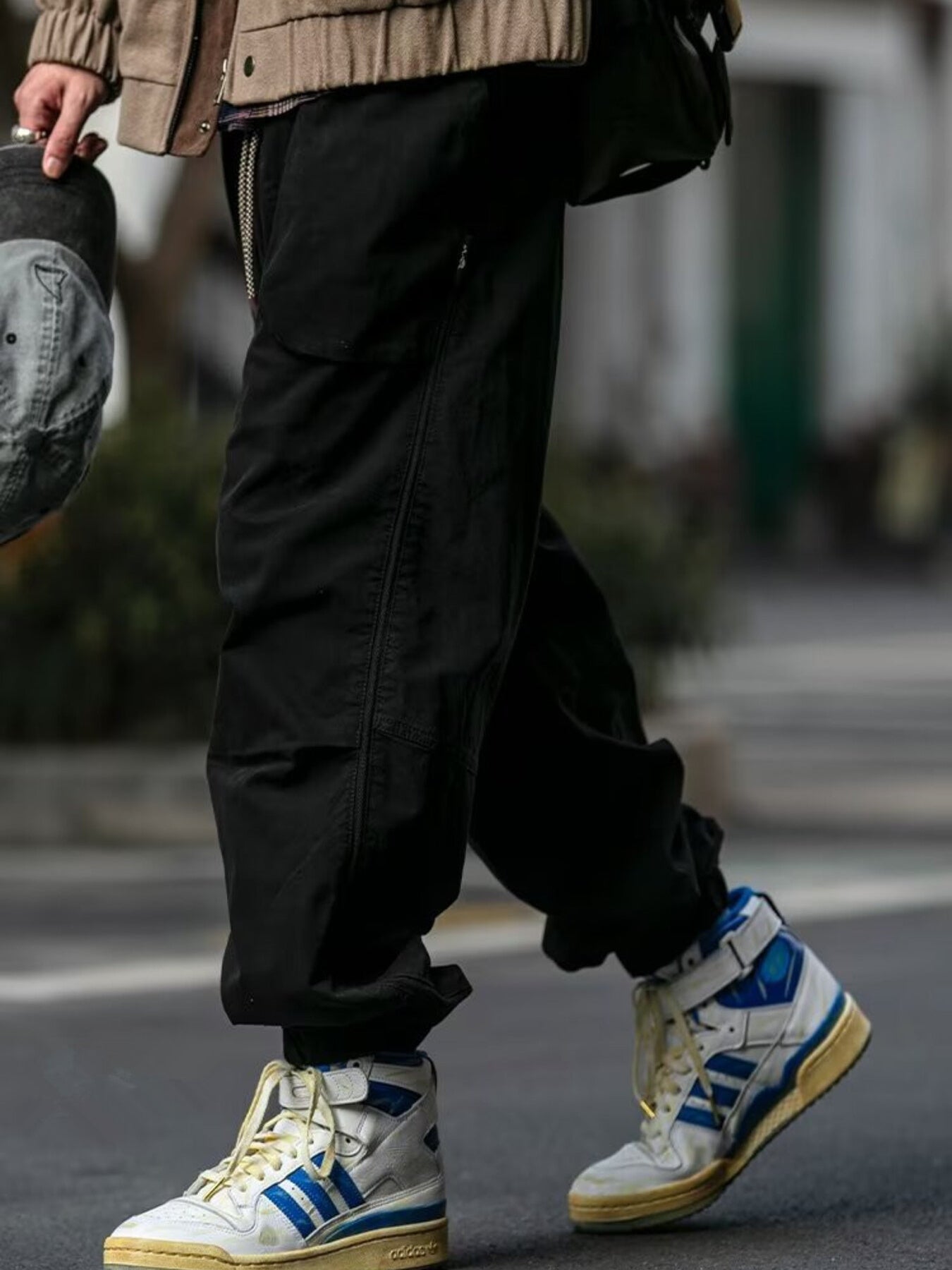 Men's Plus Size Relaxed Fit Cargo Pants - cas7m