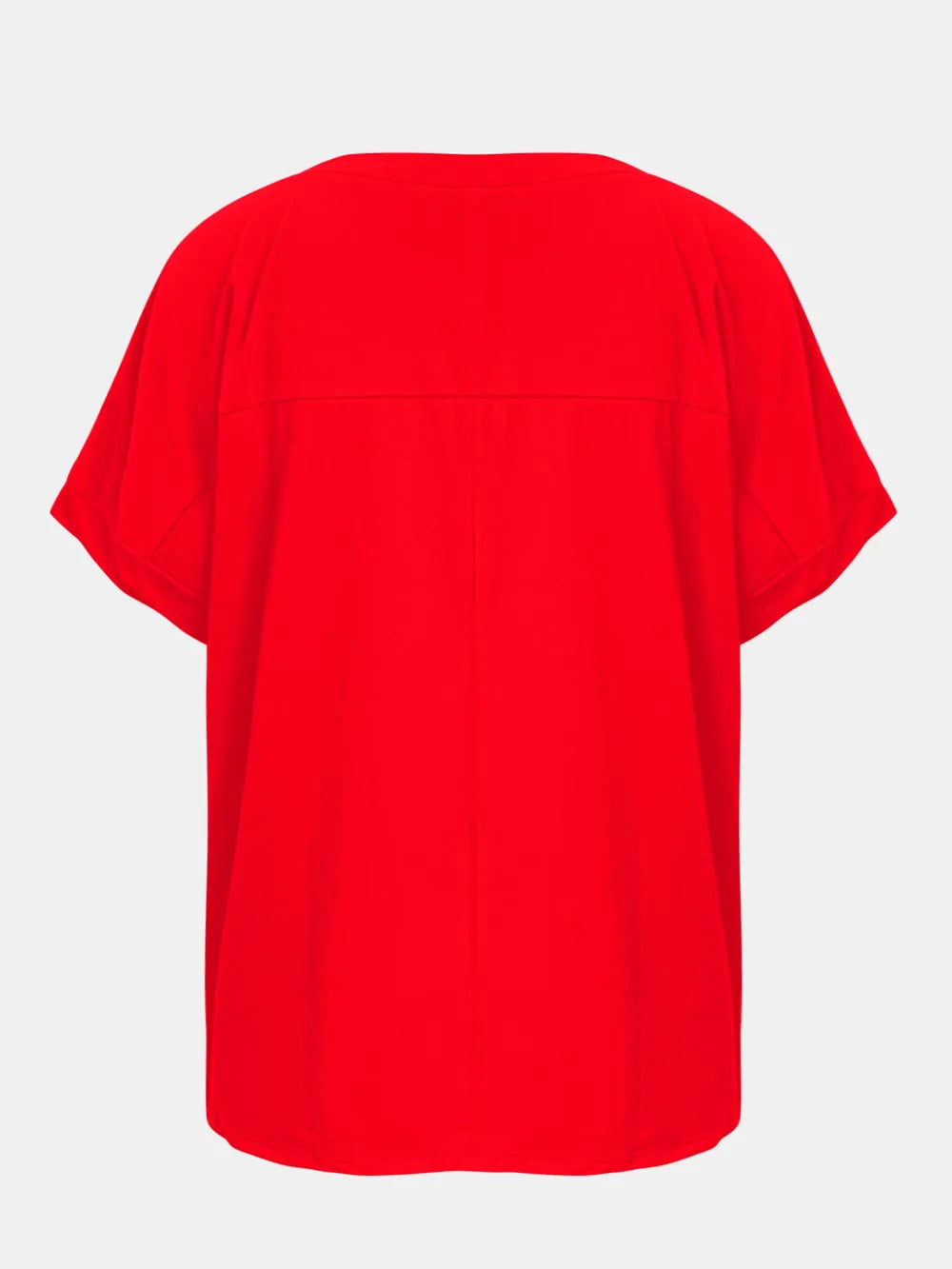 Baseball Round Neck Half Sleeve T-Shirt - cas7m