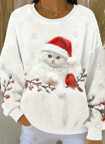 3D-printed Christmas Women's Hoodie - cas7m