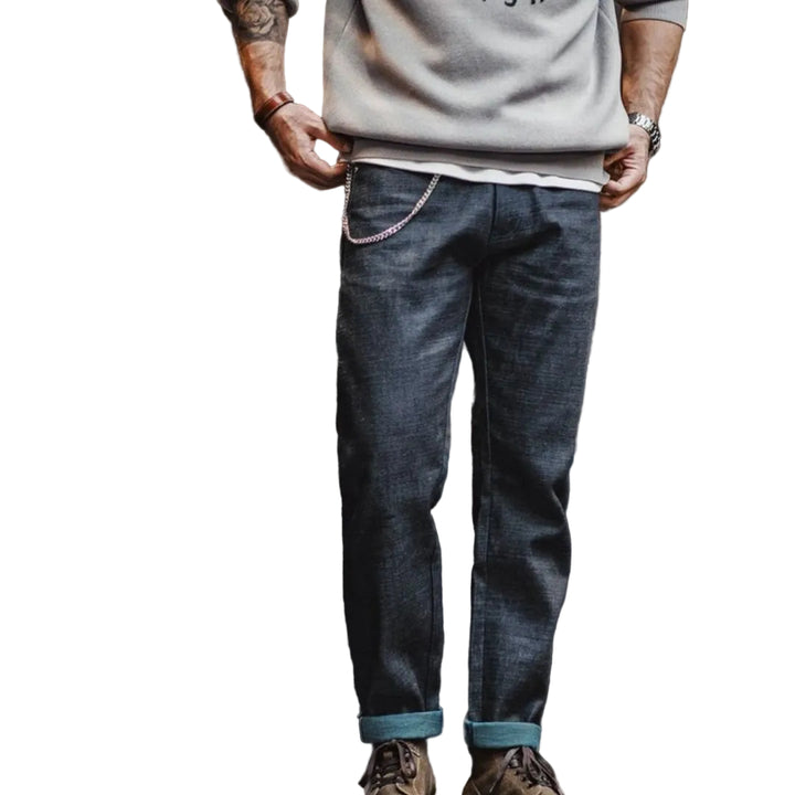 Workwear Retro Jeans Straight Men - cas7m