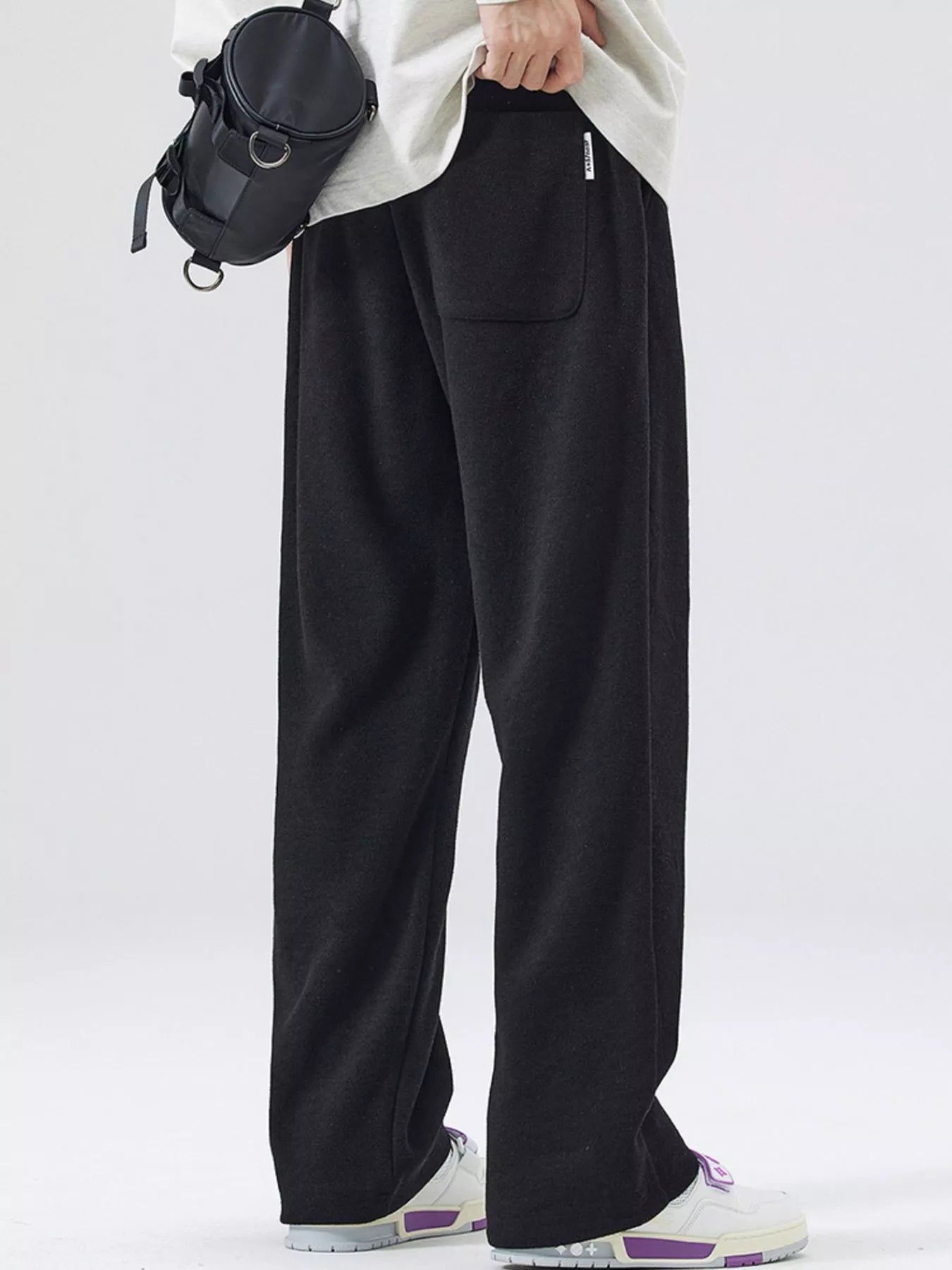 Men's Full Size Casual Loose Fit Sweatpants Plus Size - cas7m
