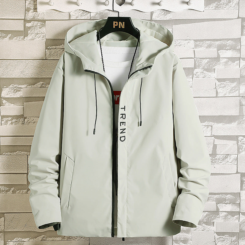 Hooded Coats Are Sporty And Loose To Fit The - cas7m