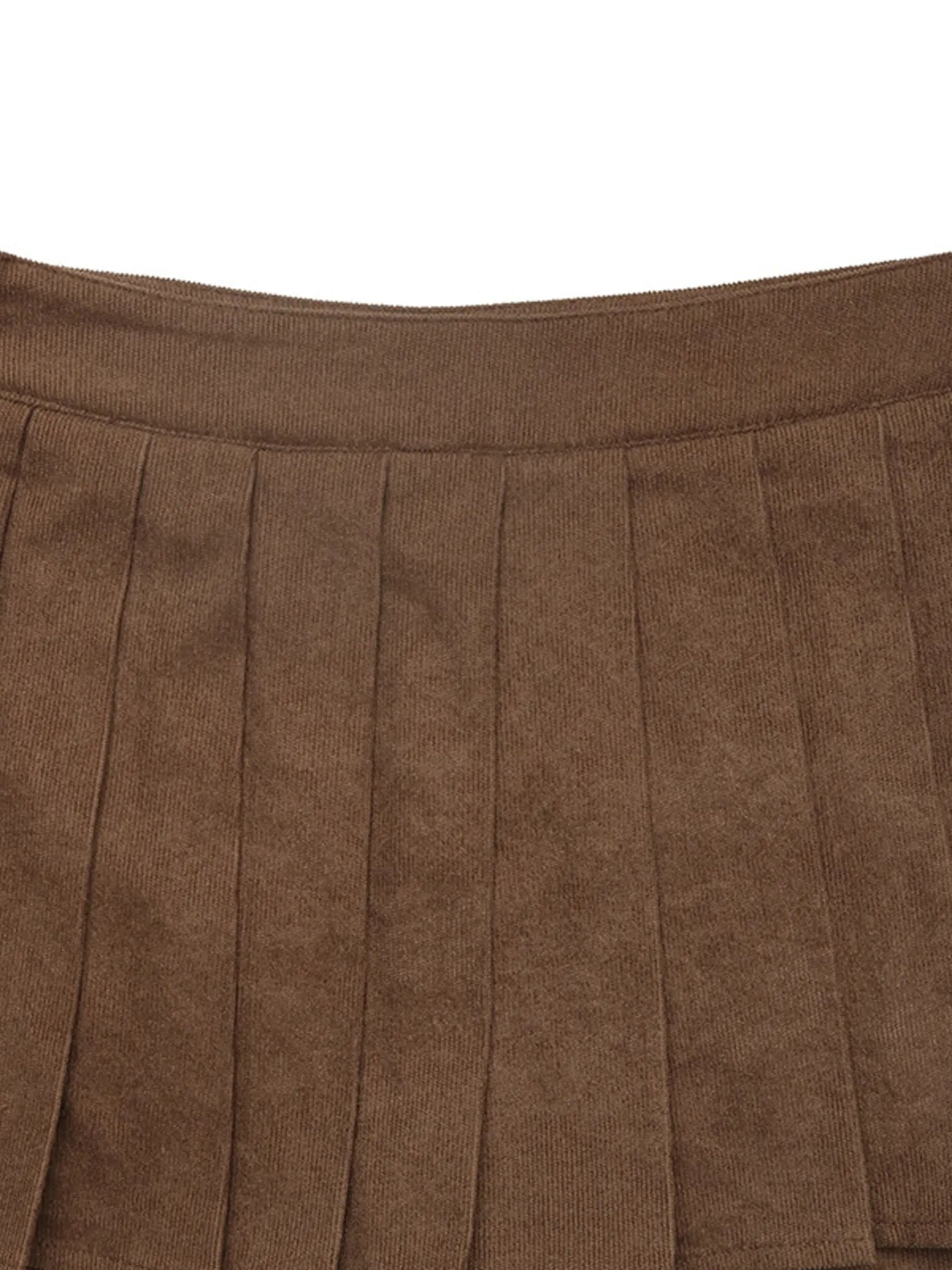 Pleated Mini Skort - cas7m