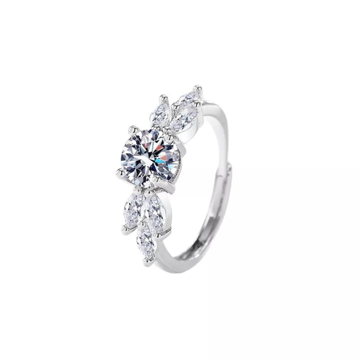 Adjustable 925 Sterling Silver Moissanite Bracelet - 1ct Gemstone - cas7m