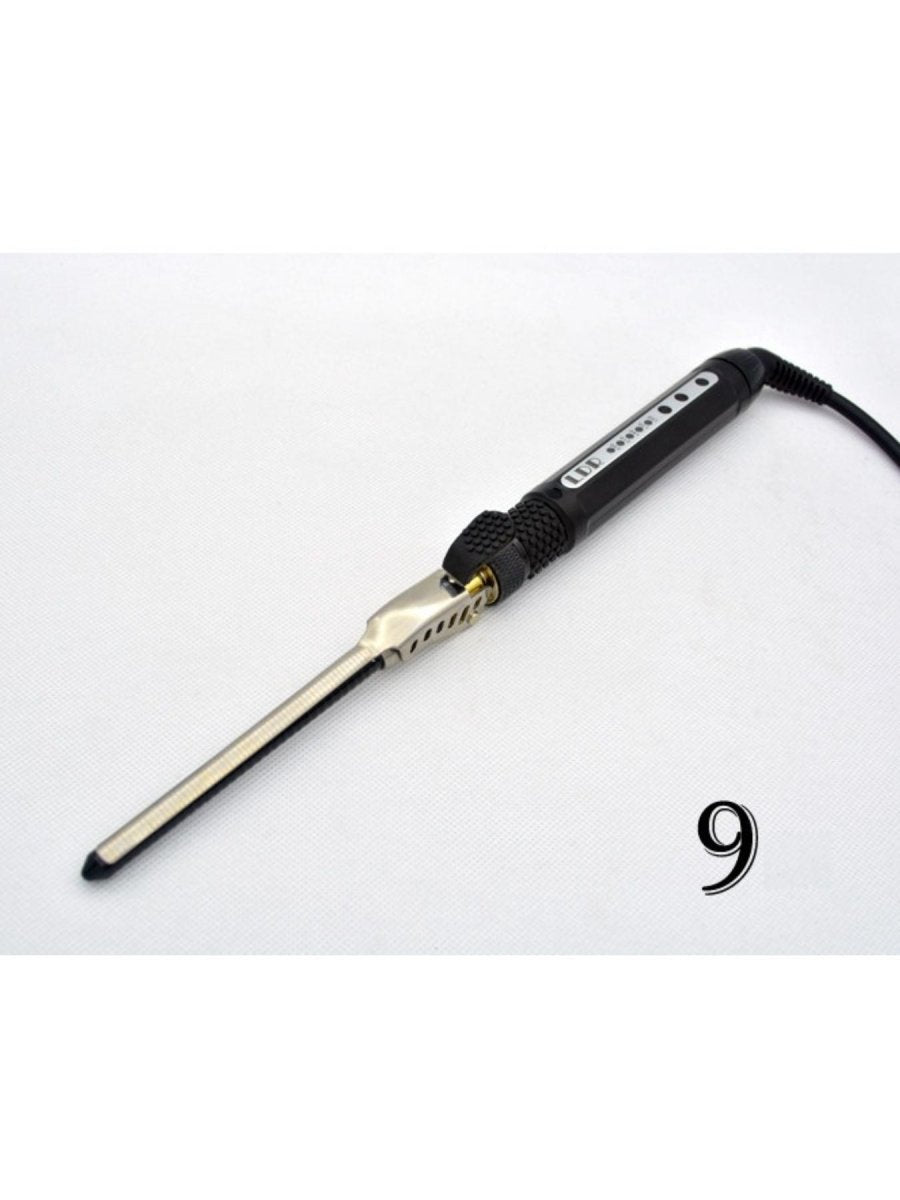 Adjustable Heat Salon-Quality Curling Iron with Anti-Scald Tech - cas7m