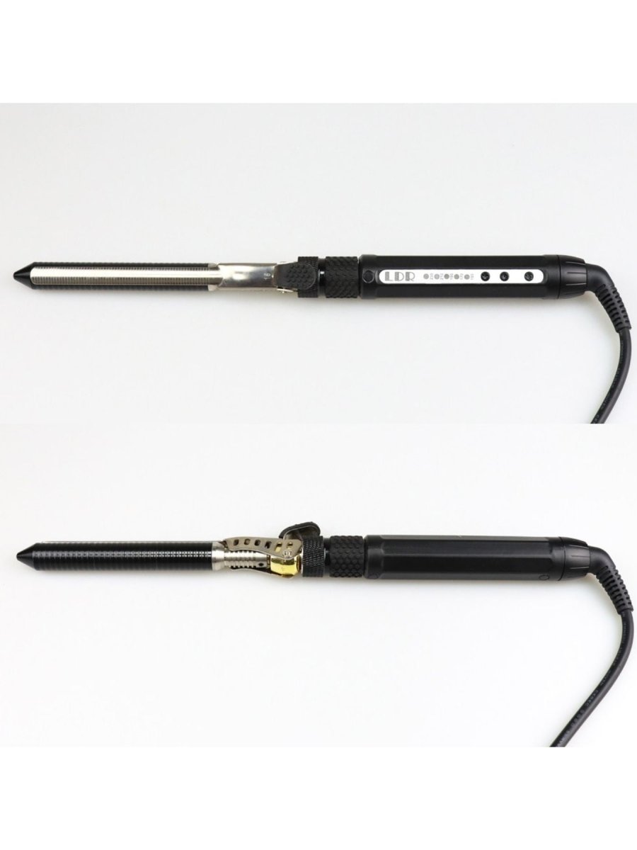 Adjustable Heat Salon-Quality Curling Iron with Anti-Scald Tech - cas7m