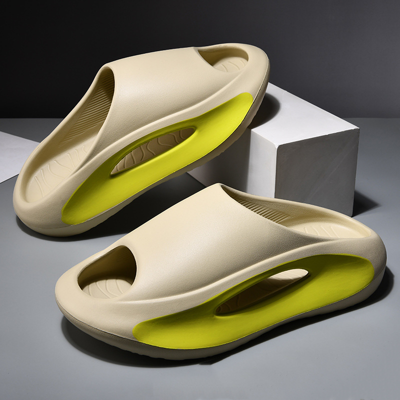 Ins Slippers Women Men Peep Toe Slipper Summer Hollow Unisex Sports Beach Shoes - cas7m
