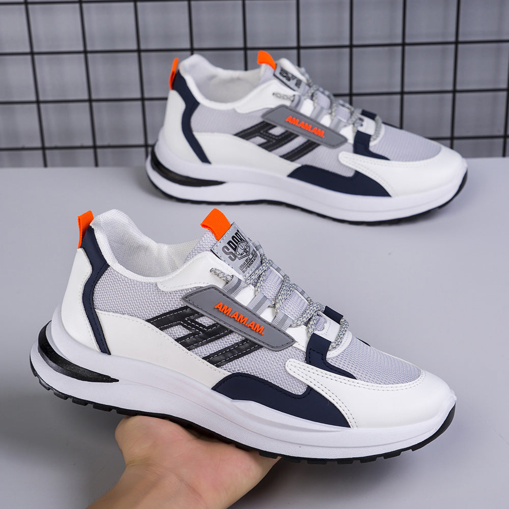 Men Sneakers White Sports Shoes Running Walking - cas7m