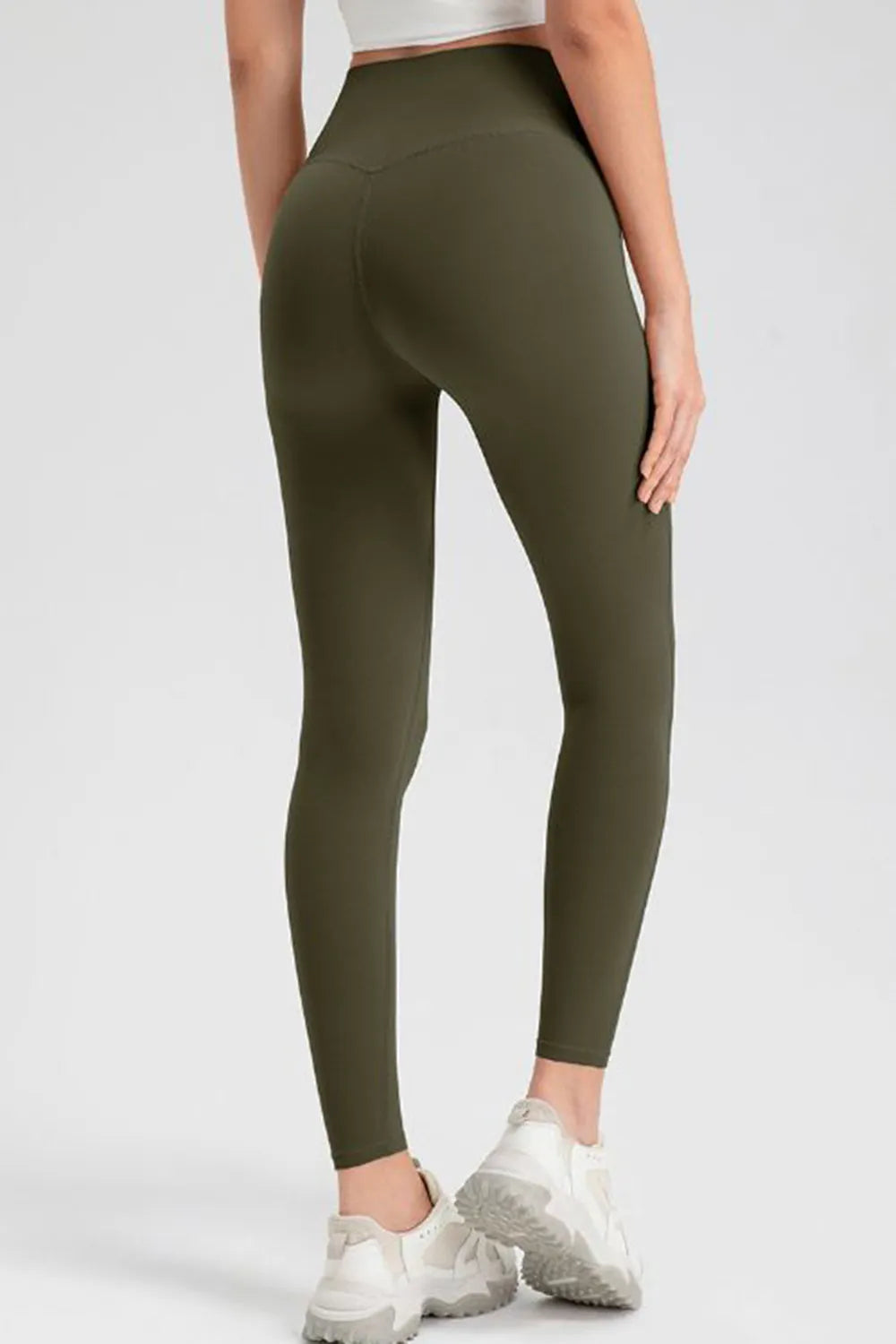 Ultra-Stretch Nylon Leggings for Everyday Comfort - cas7m