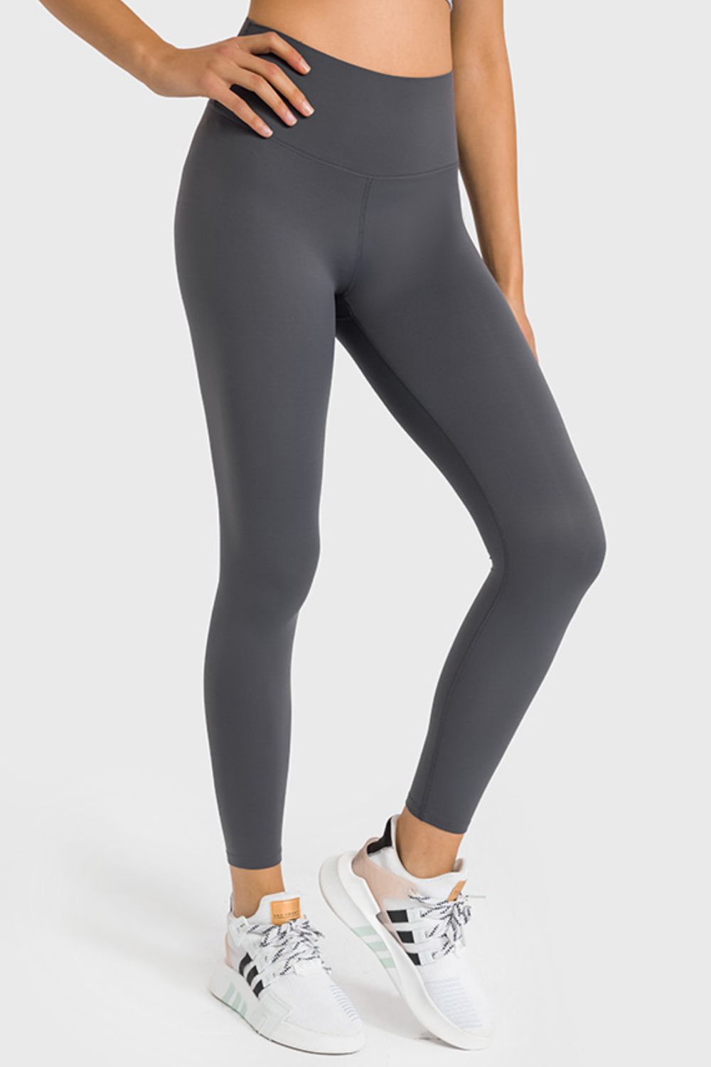 Millennia High Waist Ankle-Length Yoga Leggings - cas7m