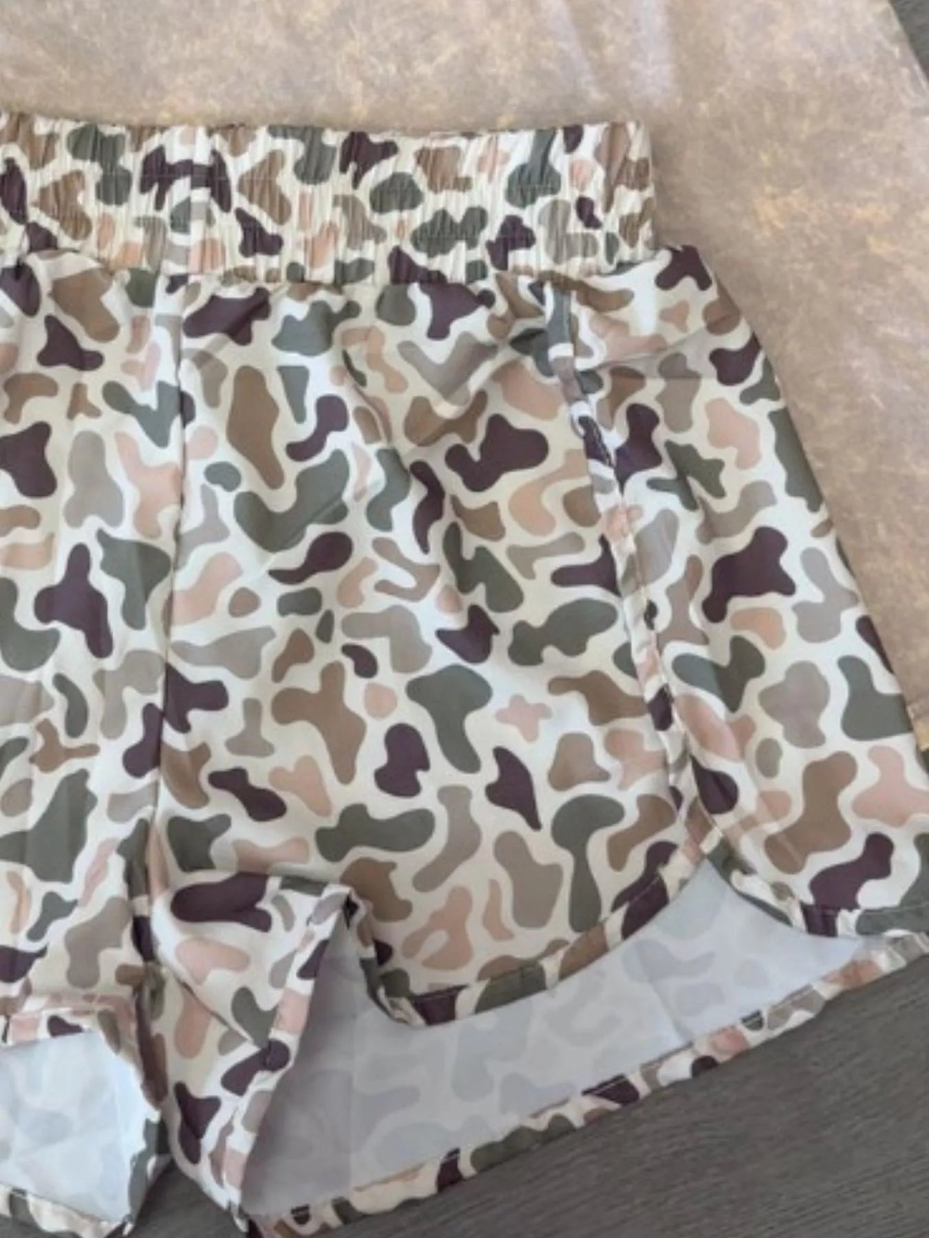 Basic Style Women's Polyester Shorts - Comfortable & Easy Care - cas7m