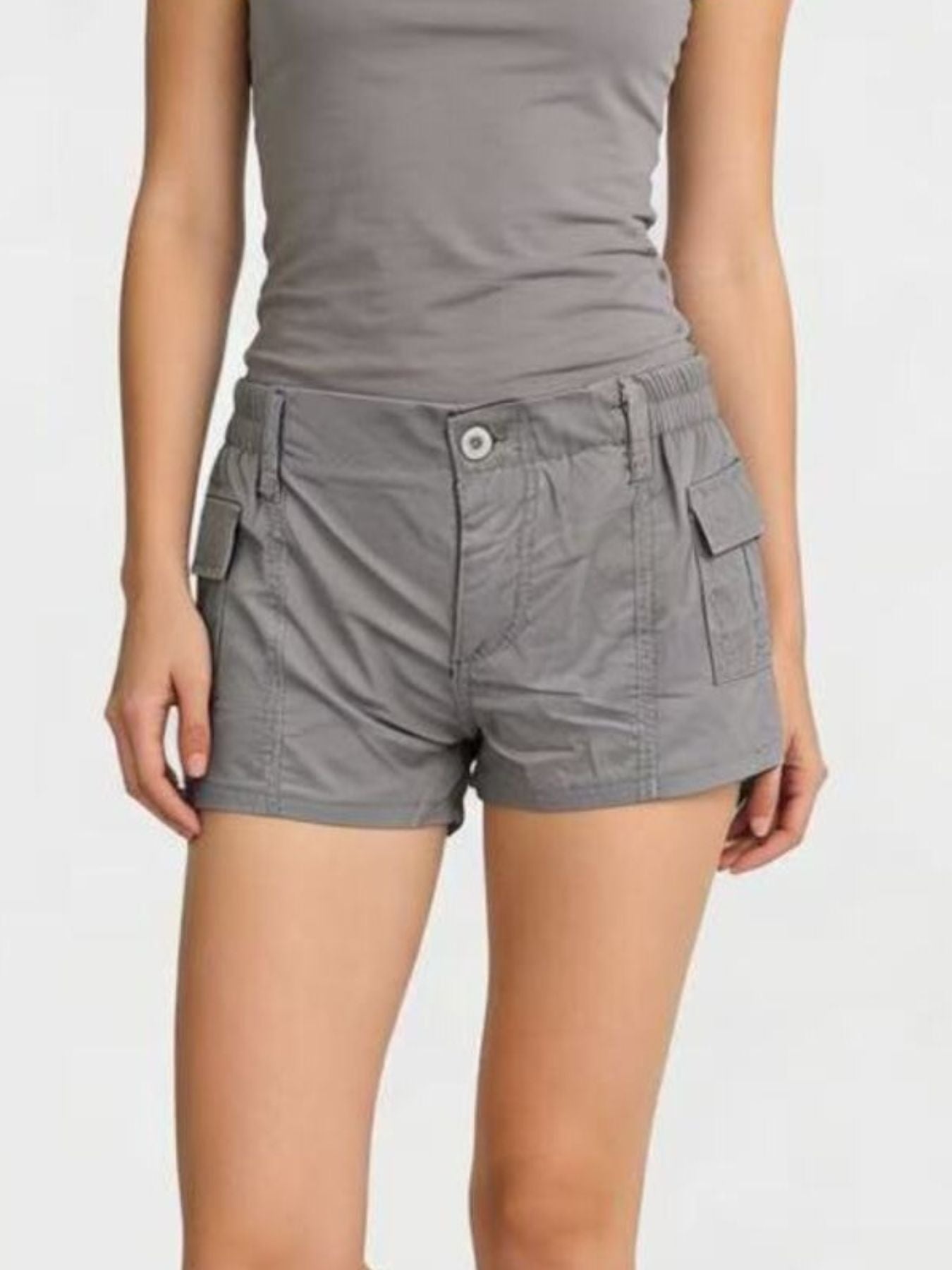 Casual Pocketed Shorts - cas7m