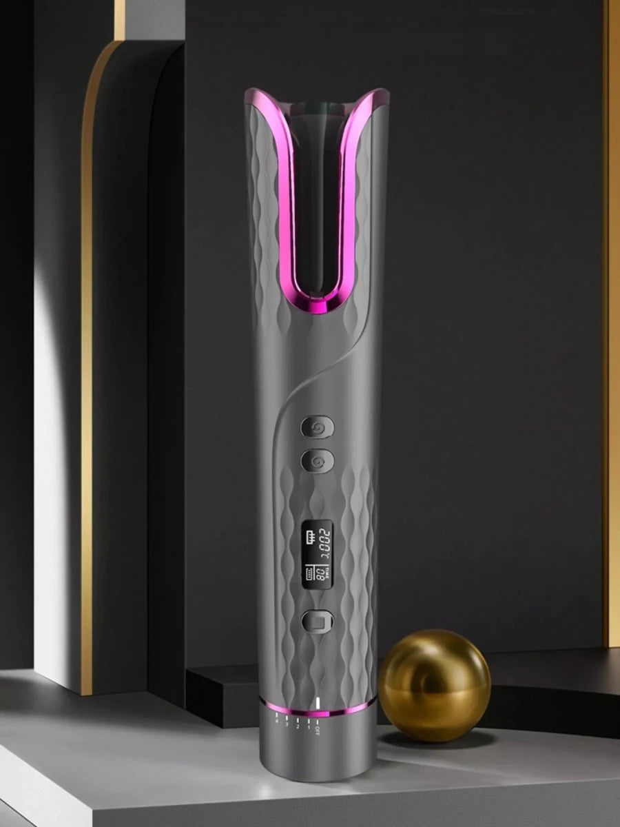 Automatic Electric Anti-Scald Hair Curler - Safe & Easy Styling - cas7m