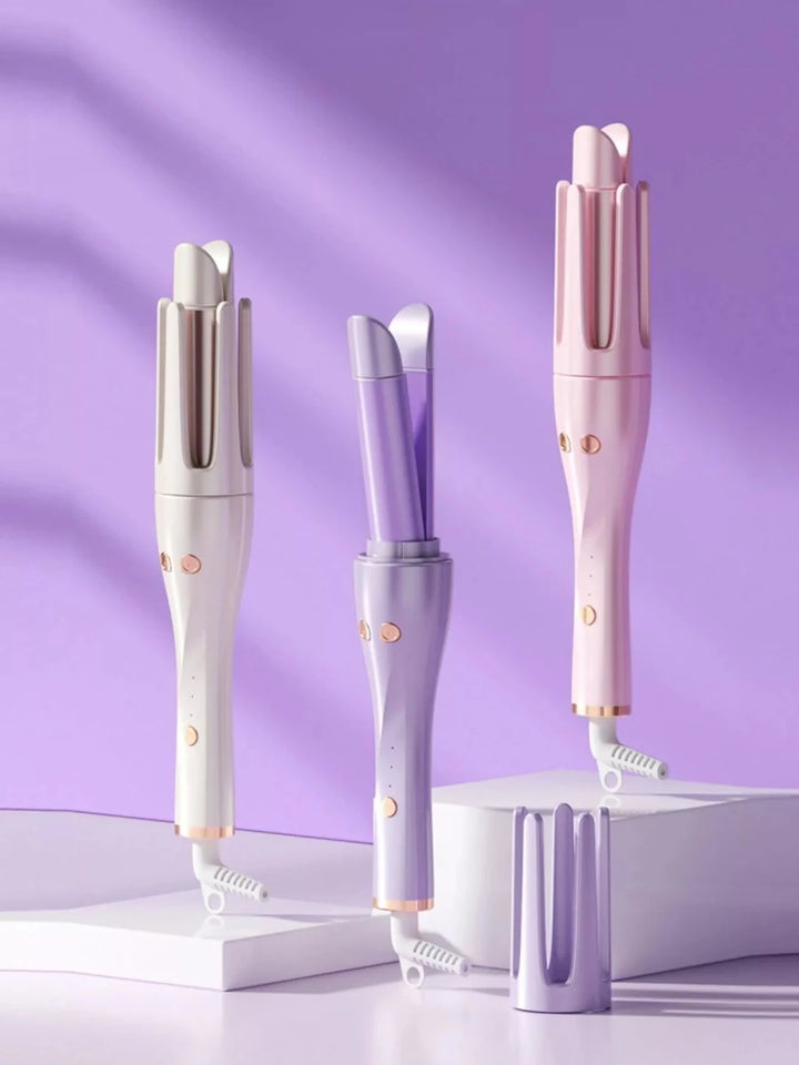 Automatic Rotating 2-in-1 Curling & Straightening Iron - cas7m