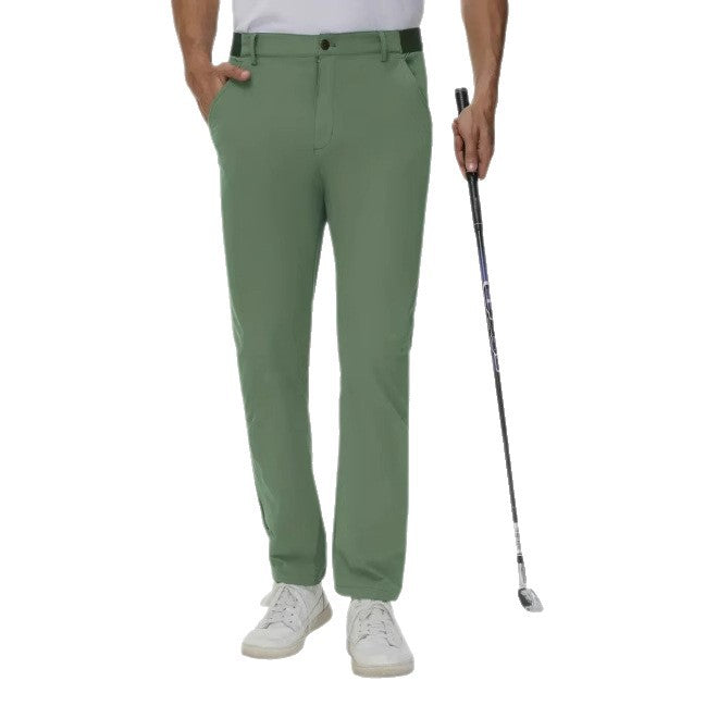 European And American Men's Solid Color Casual Golf Pants - cas7m