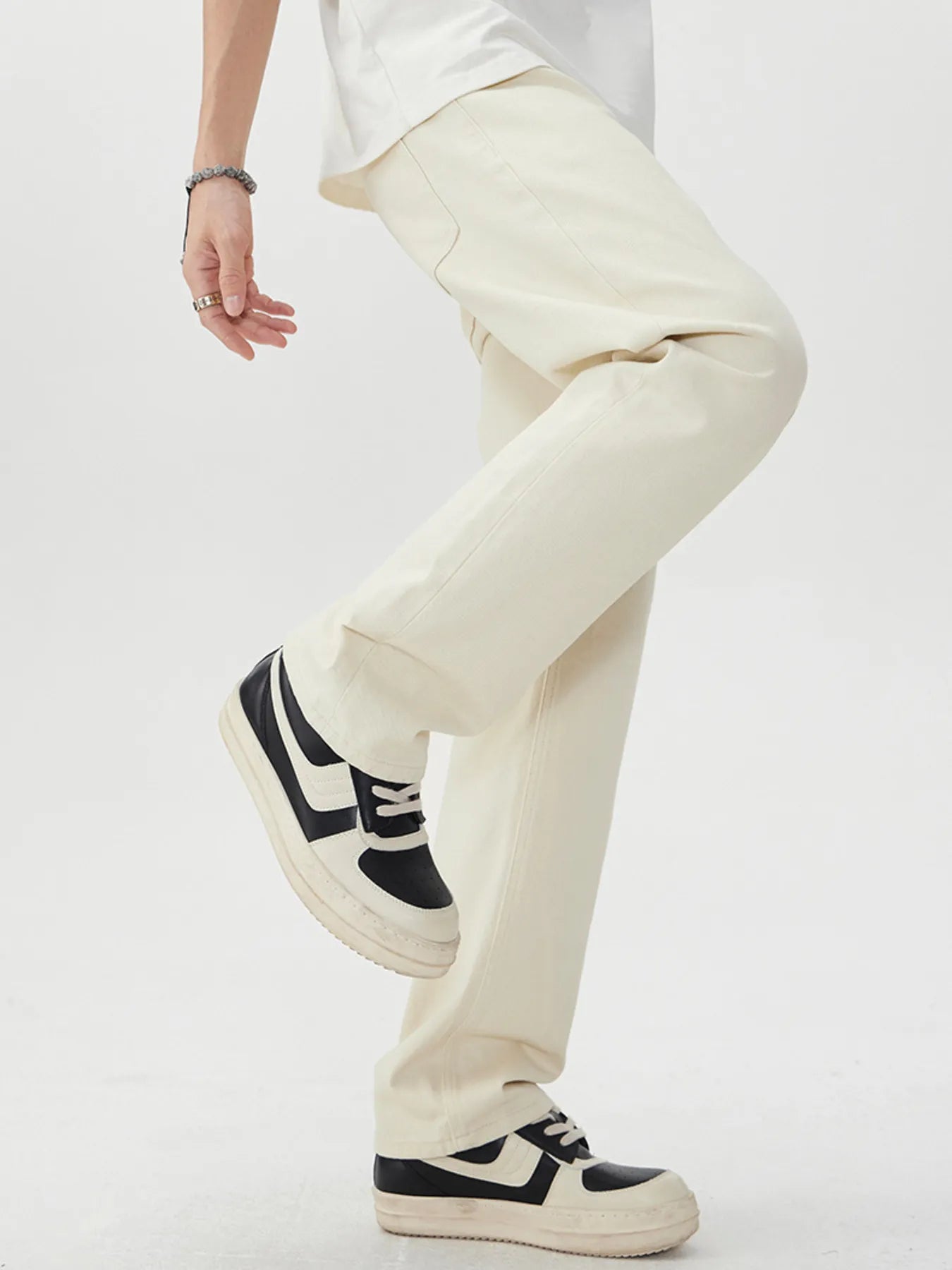 Men's Wide Leg Jeans - cas7m