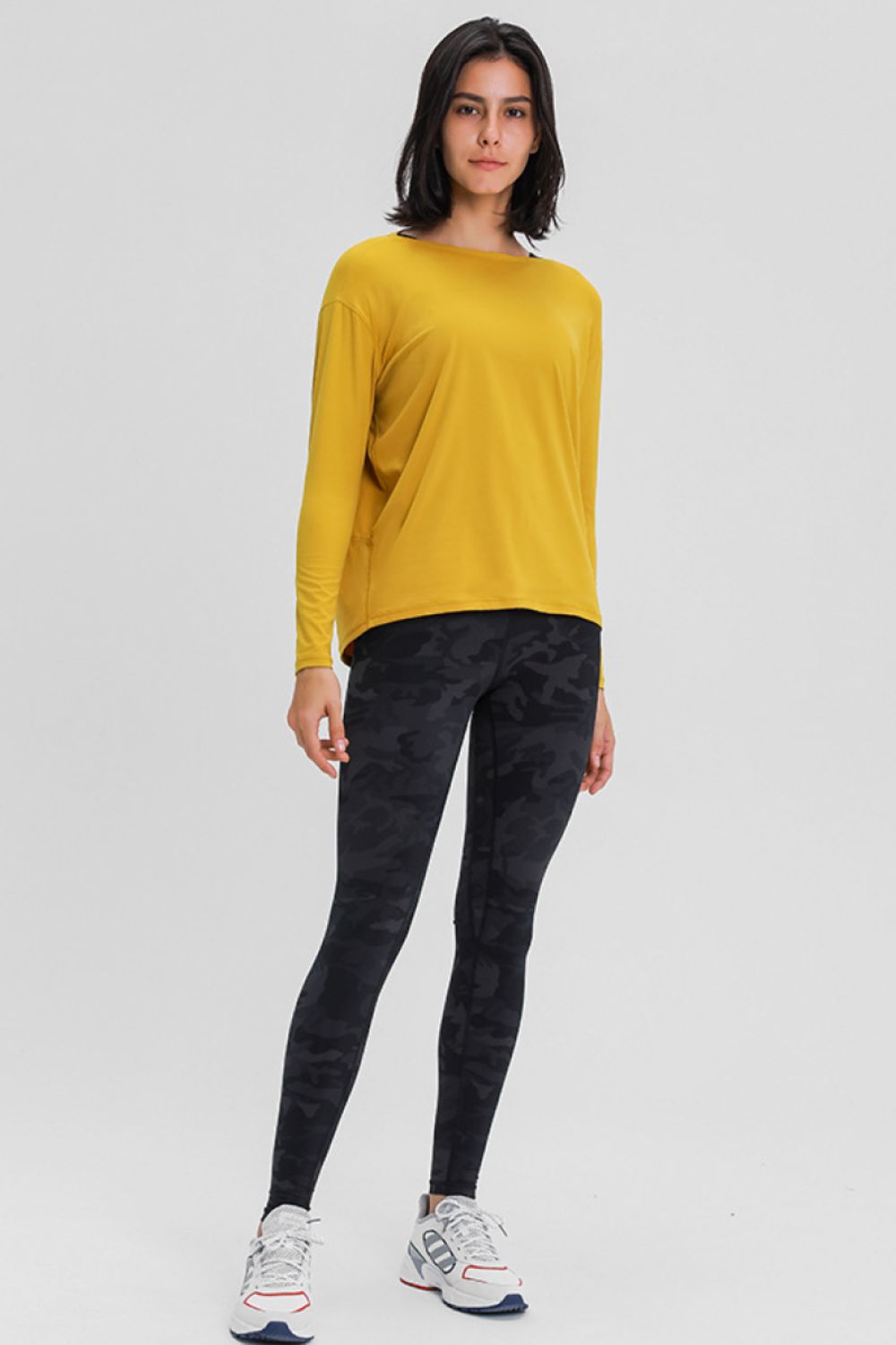 Millennia Loose Fit Active Top - cas7m