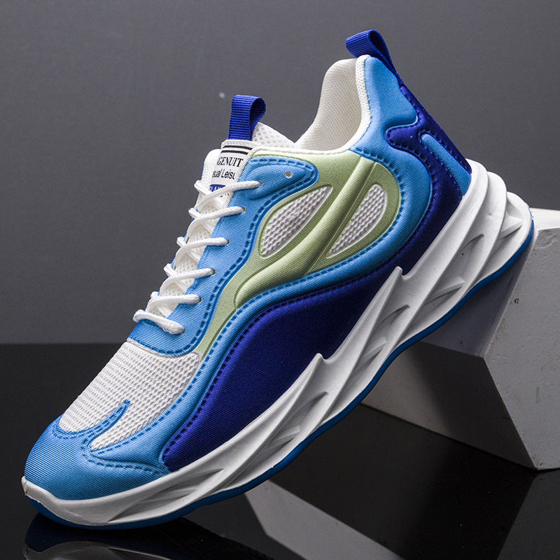 Fashion Running Walking Sports Shoes Non Slip Sneakers Men - cas7m