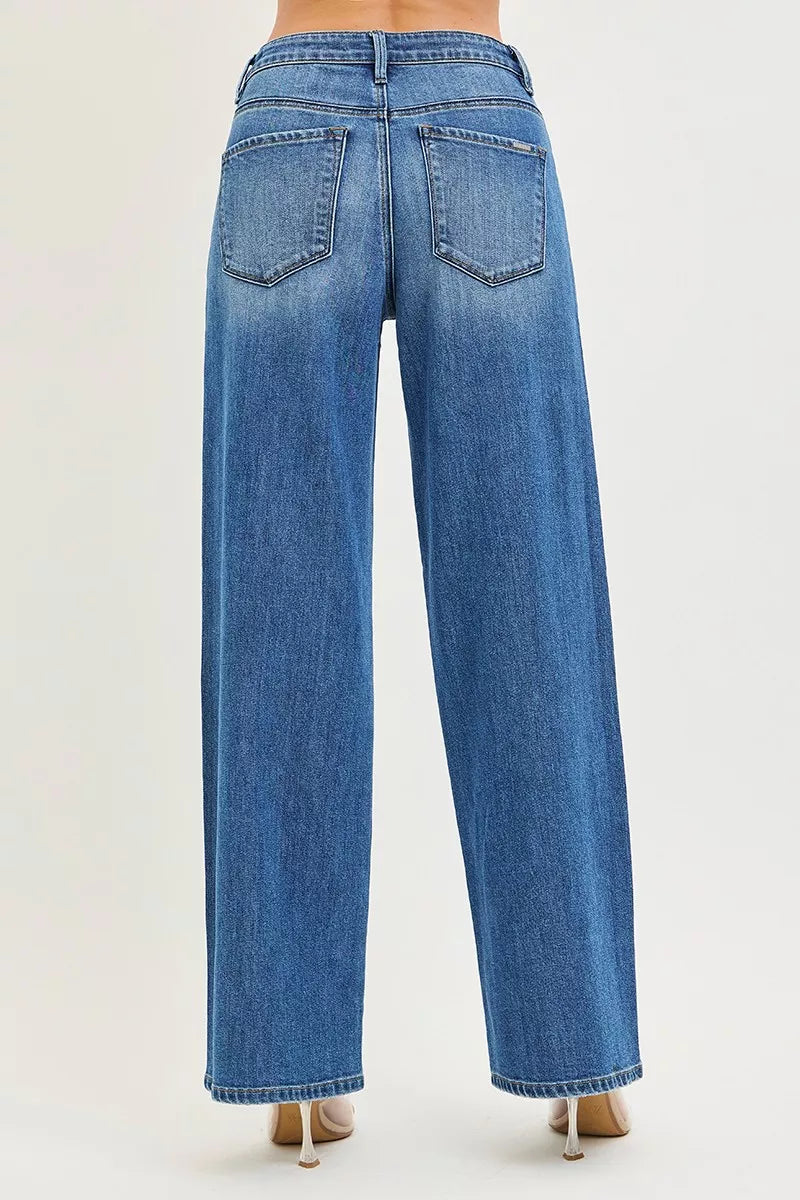 RISEN Slouchy Baggy Jeans with Pockets - cas7m