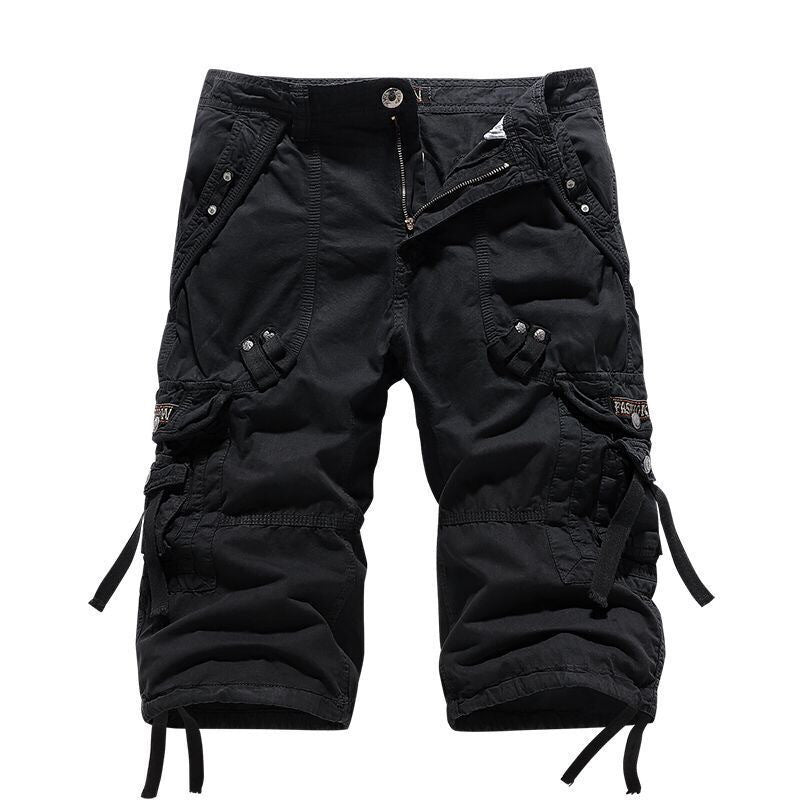Men's Loose Multi-pocket Cargo Pants - cas7m