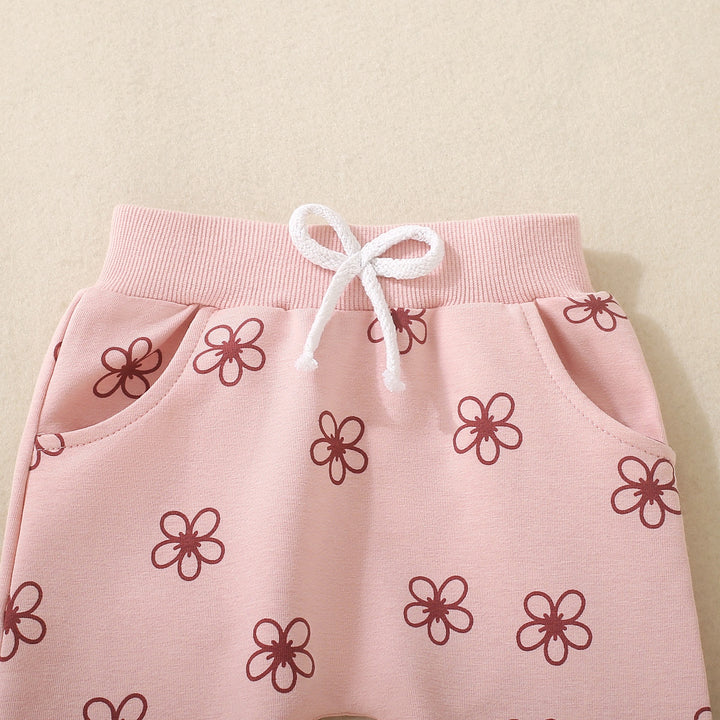 Baby And Toddler Long-sleeve Floral Set - cas7m