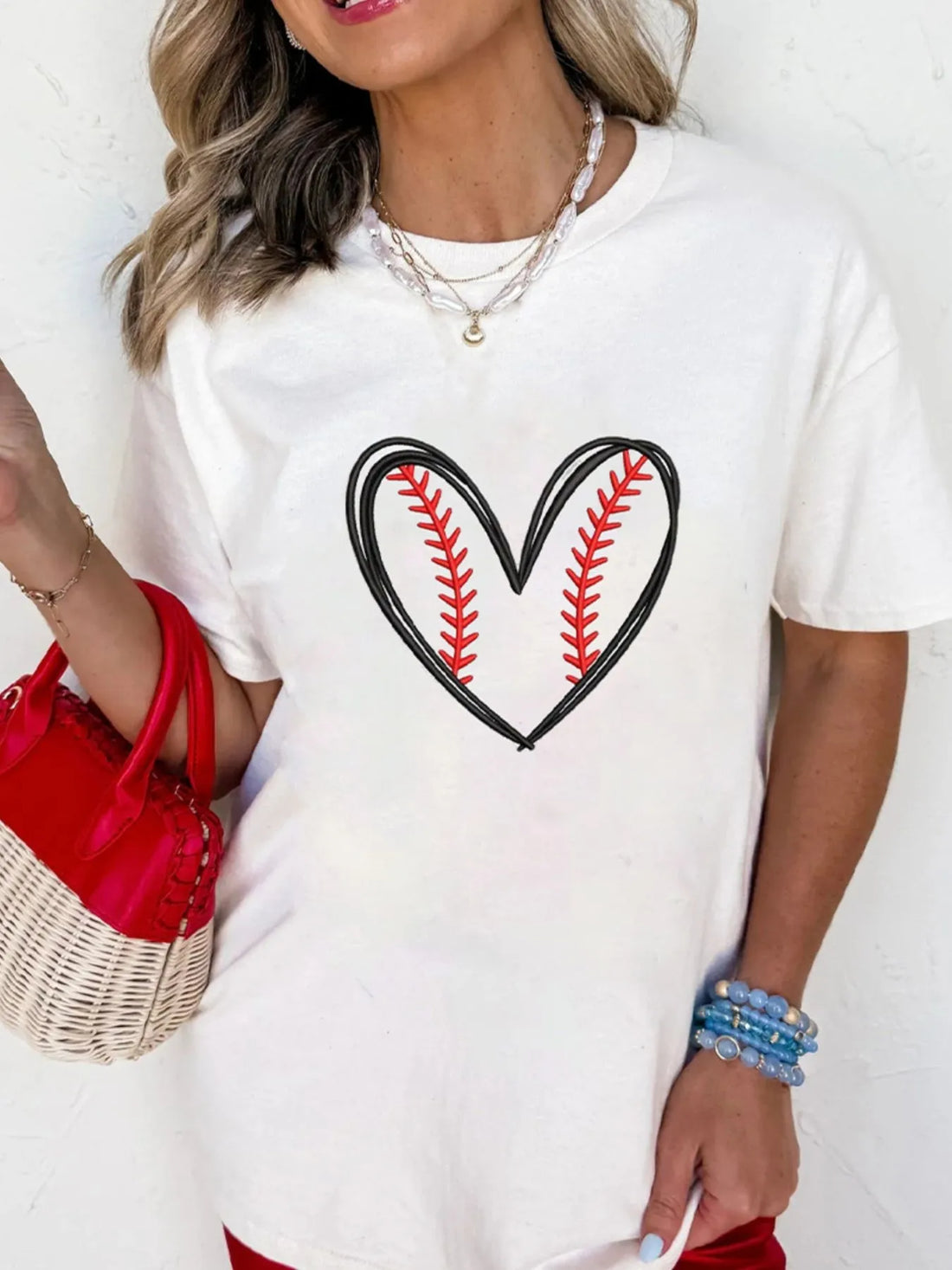 Classic Comfy Stretch Tee - Lightweight Cotton Blend Top - cas7m