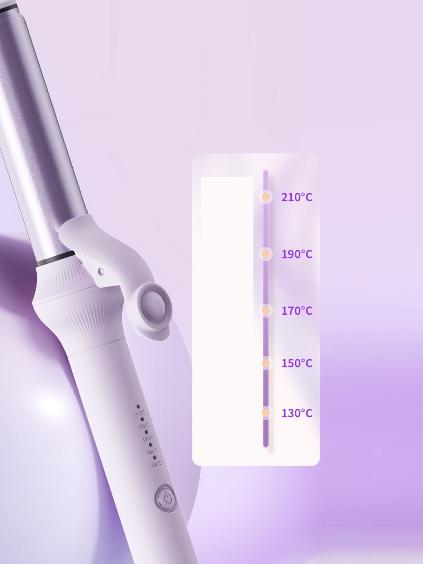 Rapid Heat Multi-Function Curling Iron for Salon-Quality Curls - cas7m