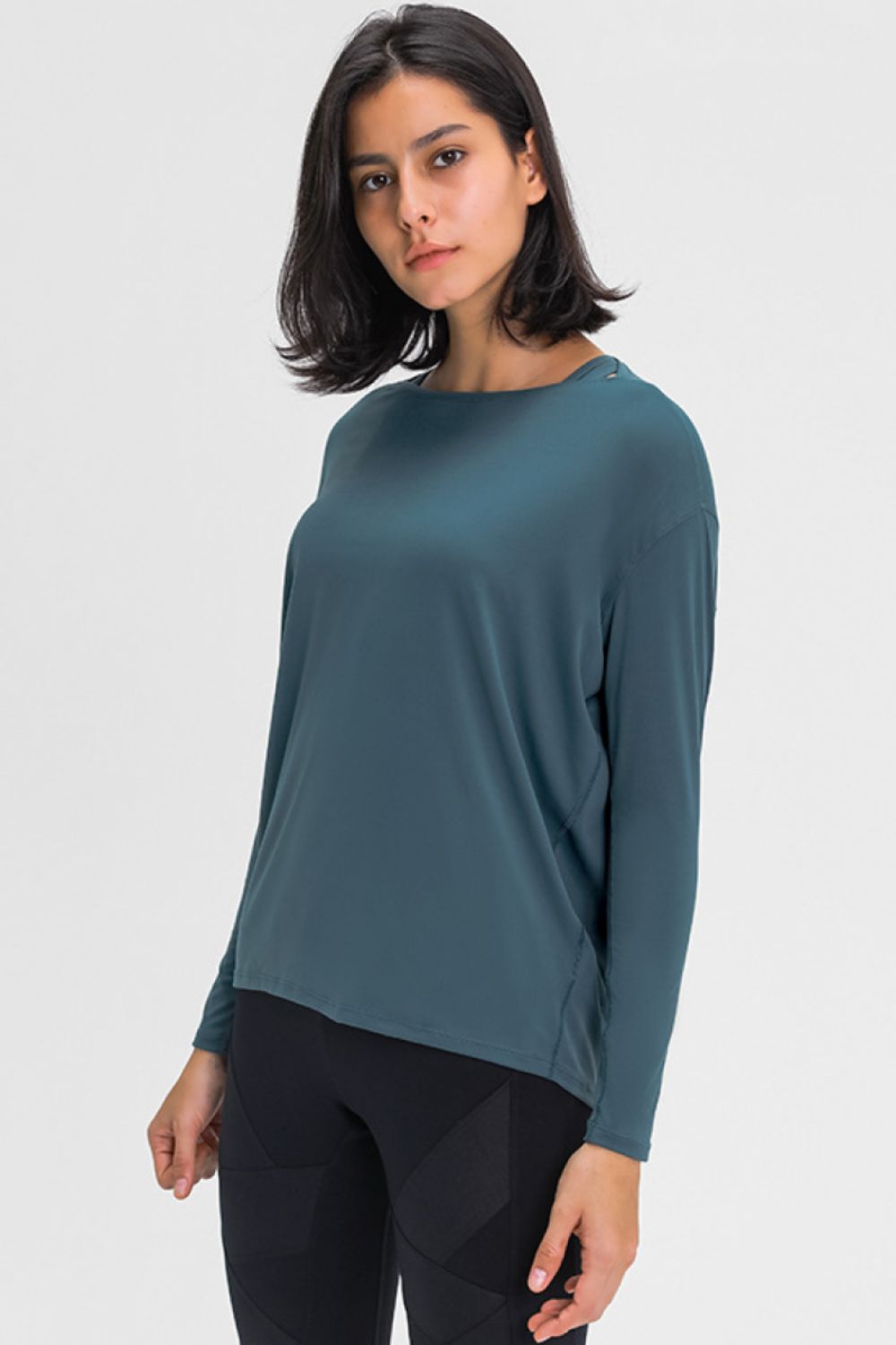 Millennia Loose Fit Active Top - cas7m