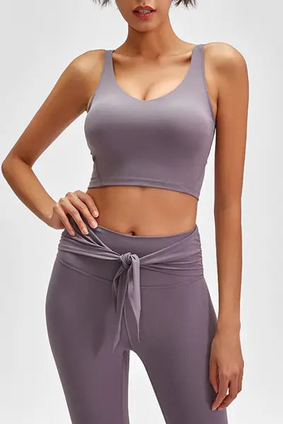 Millennia Scoop Back Sports Bra - cas7m
