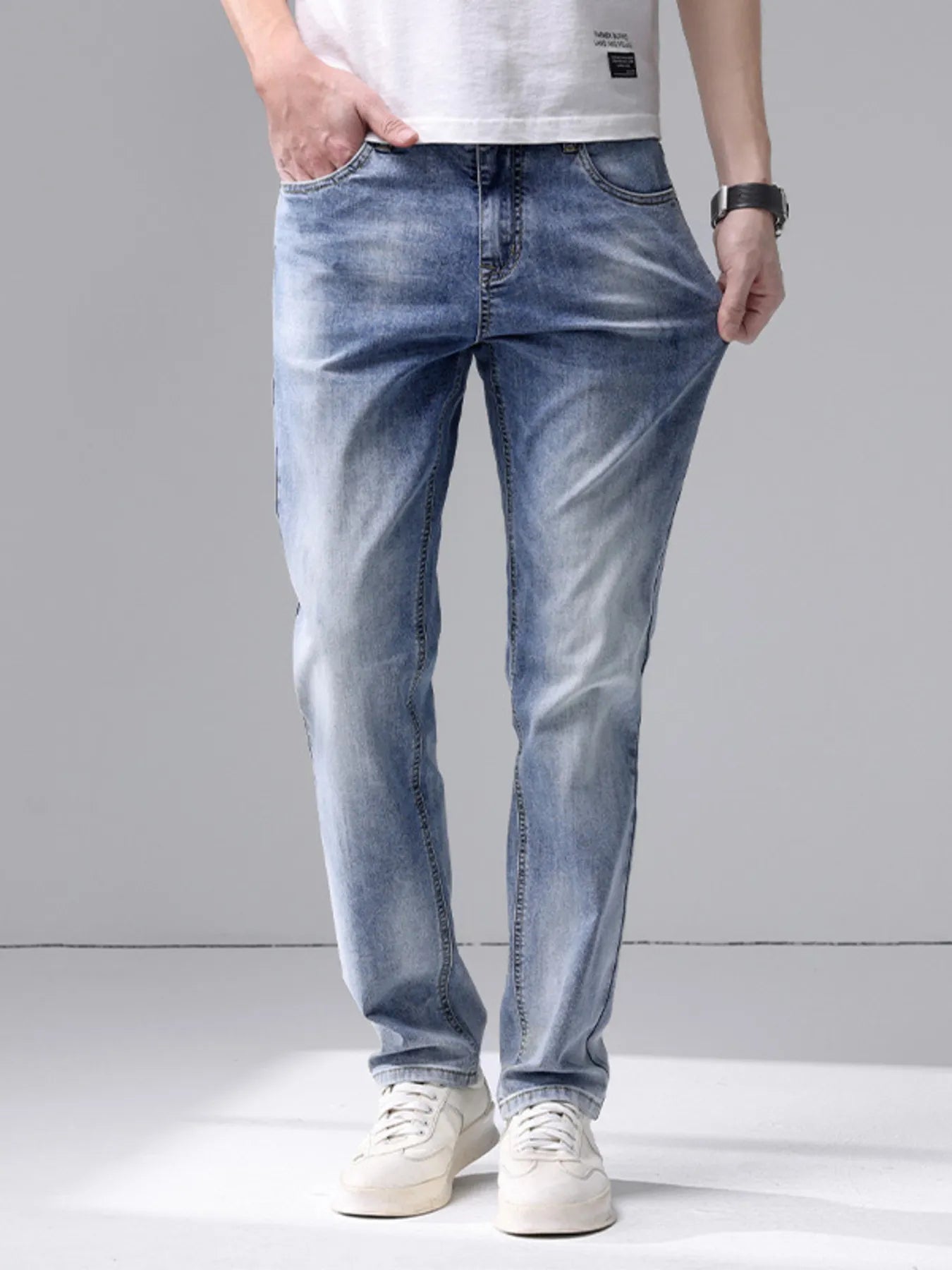 Men's Slim Fit Jeans - cas7m