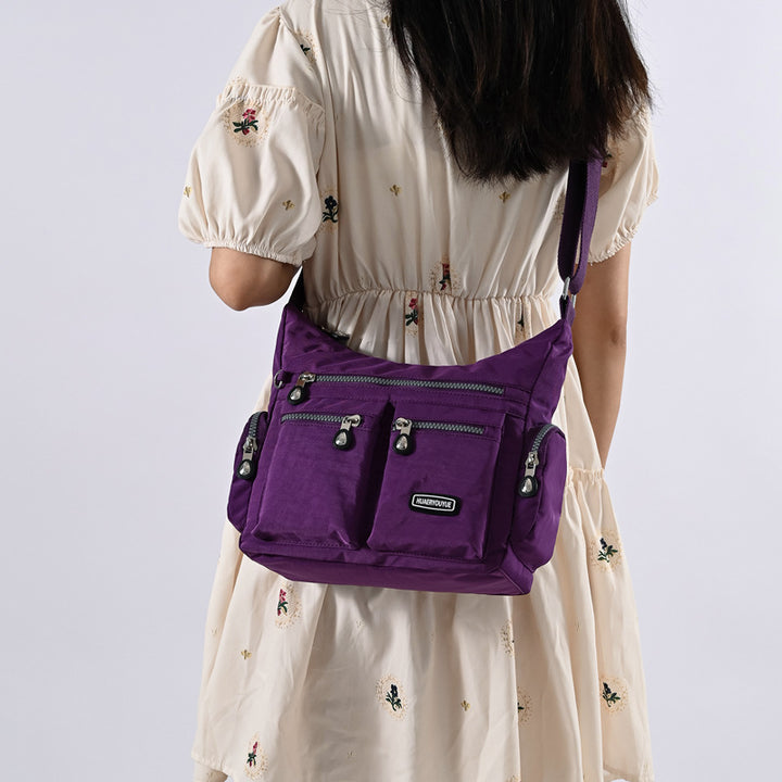 Women Shoulder Bags Multiple Pockets Waterproof Crossbody Bags - cas7m