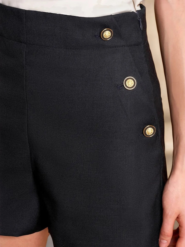 High-Waisted Shorts - cas7m