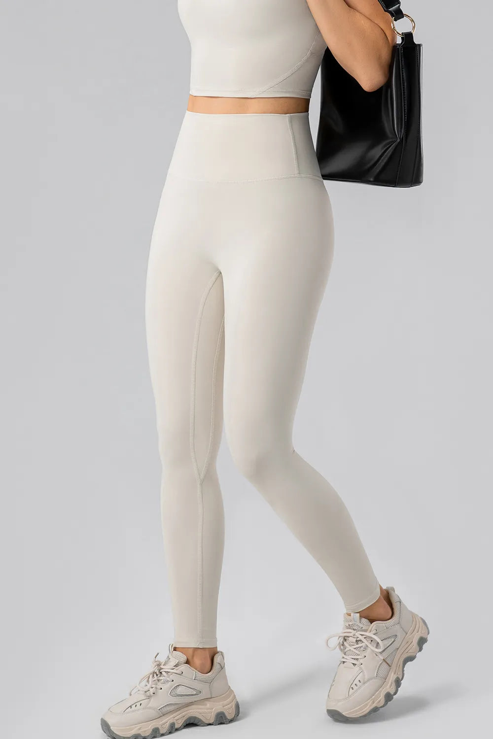 Ultimate Comfort Stretchy Nylon Leggings - cas7m
