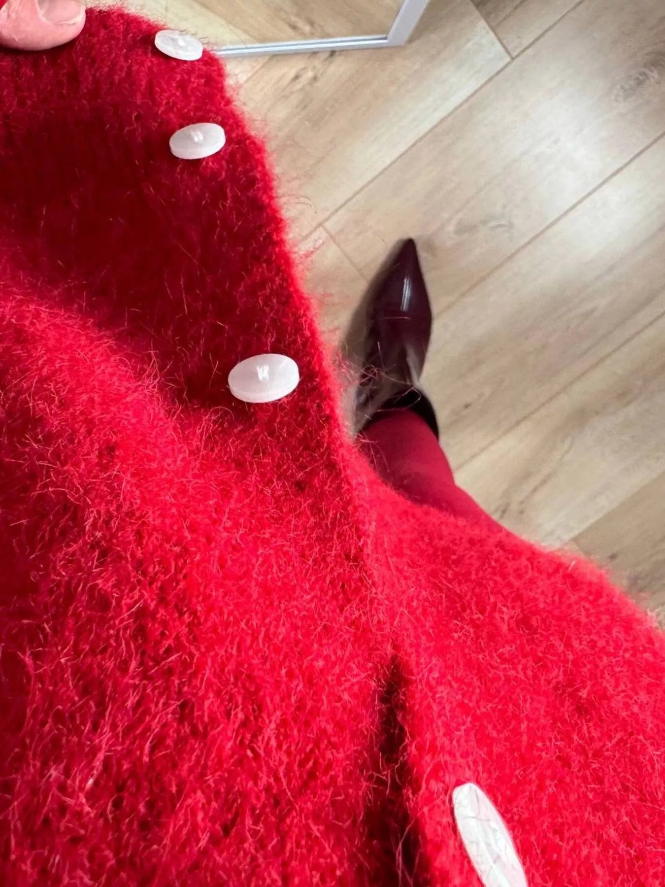 Button Up Long Sleeve Cardigan - cas7m