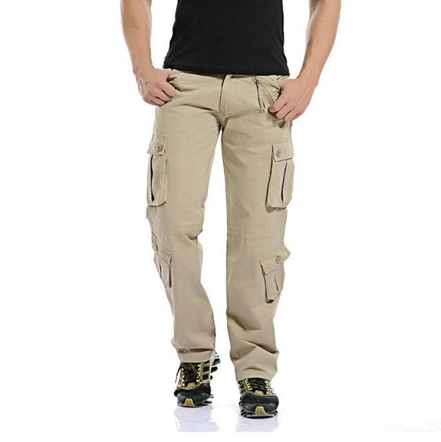 Comfortable Loose Camouflage Multi-Pocket Men's Pants