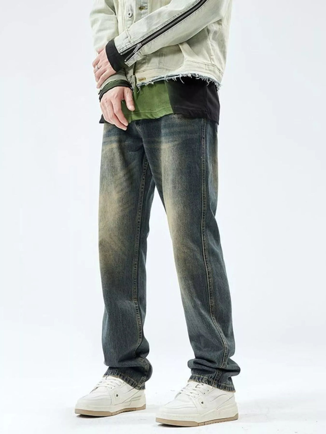 Men's Relaxed Fit Jeans - cas7m