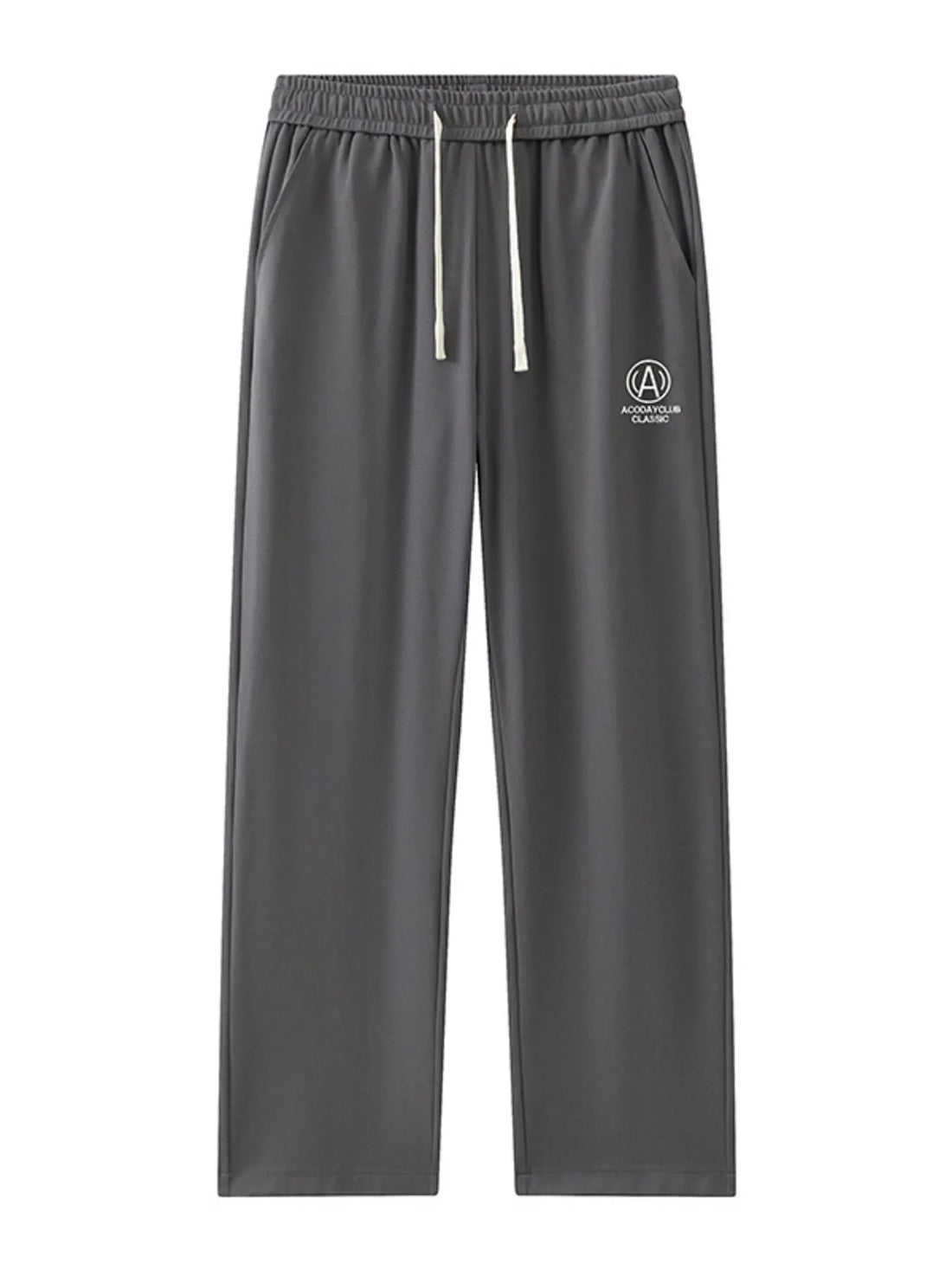 Men's Plus Size Drawstring Sweatpants with Pockets - cas7m