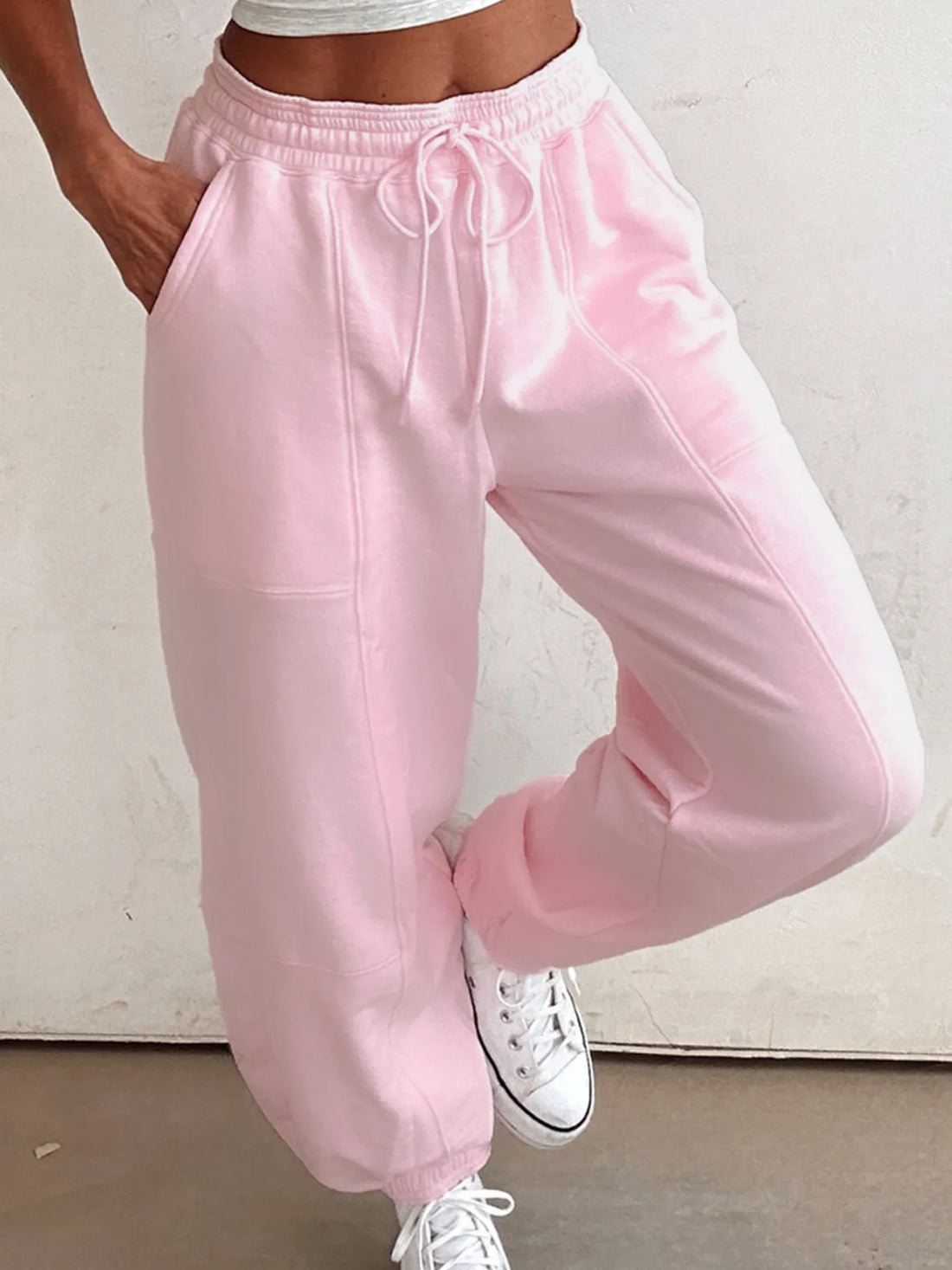 Casual Drawstring Sweatpants - cas7m