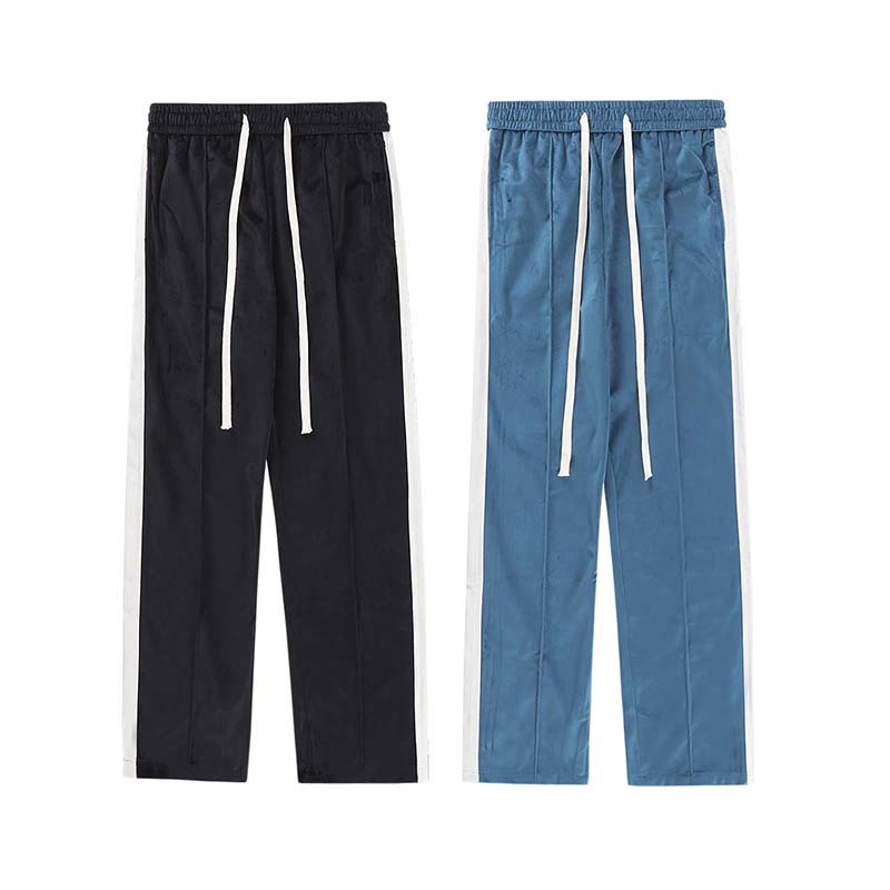 Mens Loose-fitting Casual Retro Clash Pants - cas7m