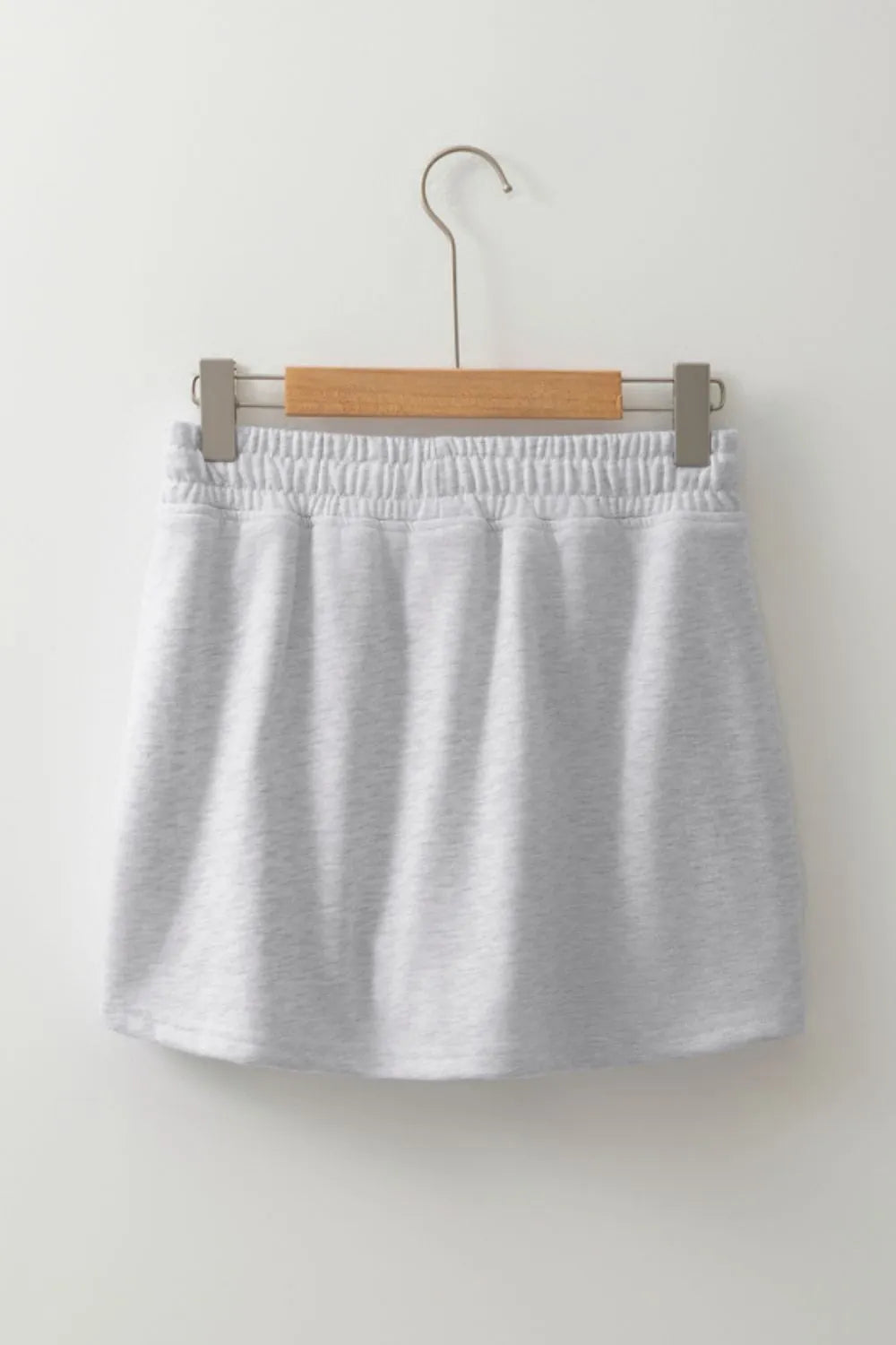 American Flag Embroidered Drawstring Casual Skirt - cas7m